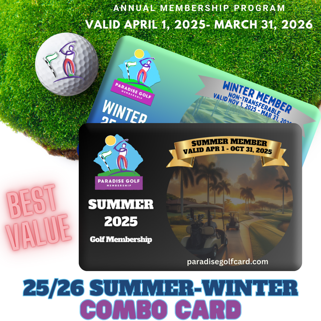 Paradise Golf Summer 25/26 Combo