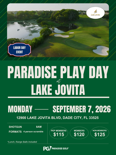 September 7 Play Day at Lake Jovita