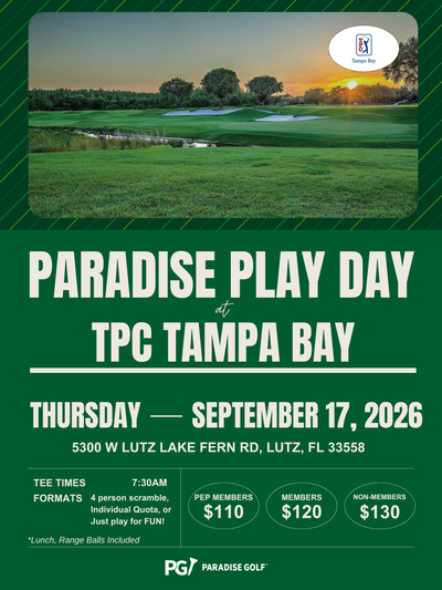 September 17 Play Day at TPC Tampa Bay