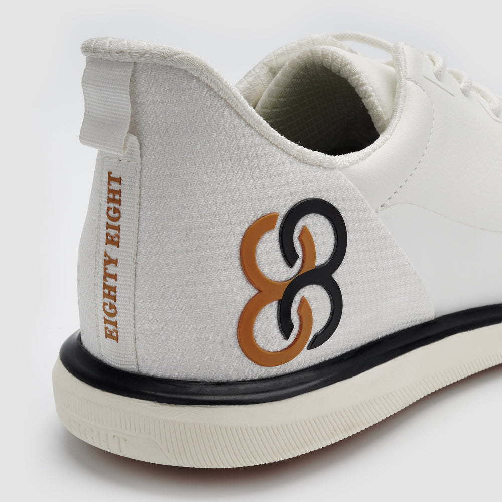 White sneaker with 'Eighty Eight' branding on a light gray background sells at Paradise Golf