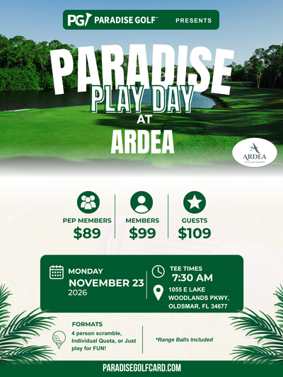 November 23 Play Day at Ardea South Course