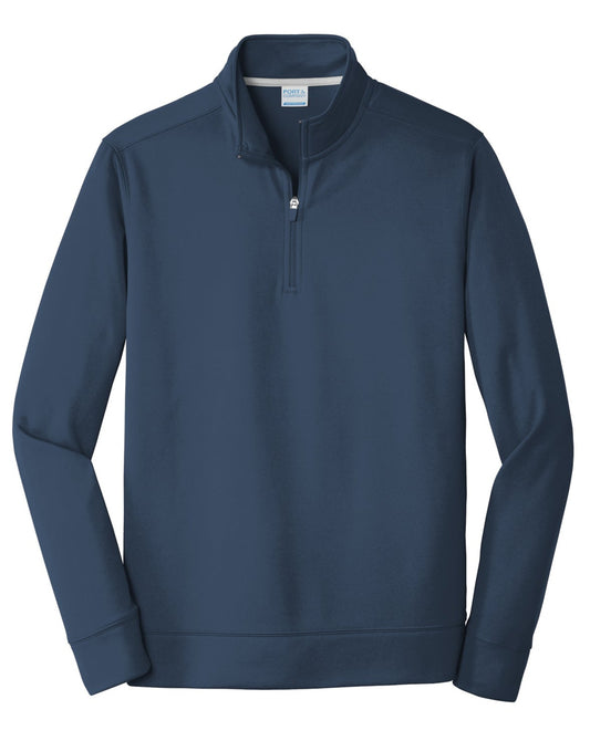 Mens Performance 5.9 Ounce Quarter Zip Pullover Sweatshirt