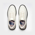 White golf shoes with black soles on a white background sells at Paradise Golf