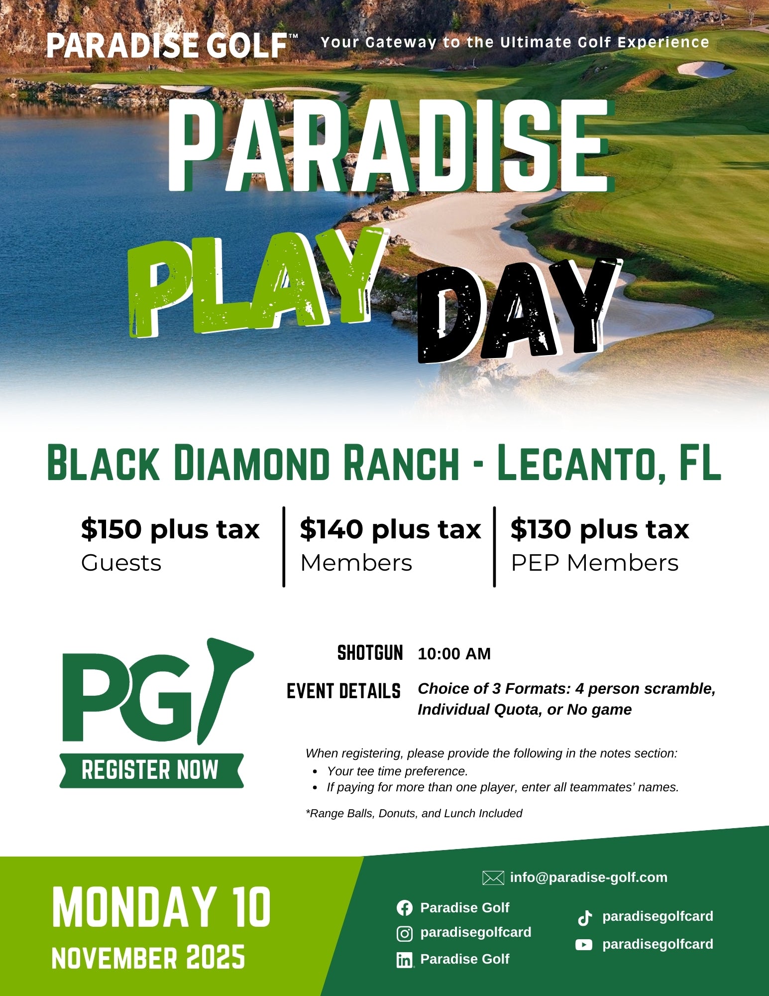 Black Diamond Quarry Play Day Mon November 10th 2025