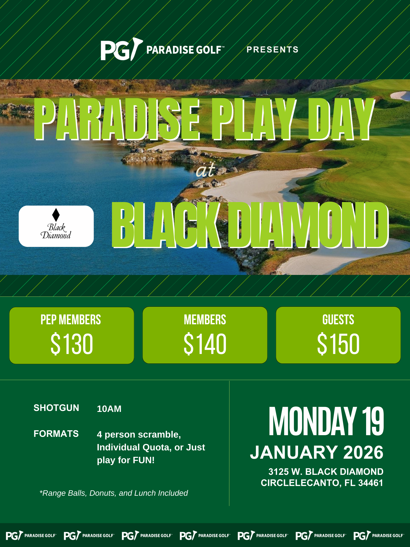 Black Diamond Quarry Play Day Mon Jan 19 (MLK Jr Day)