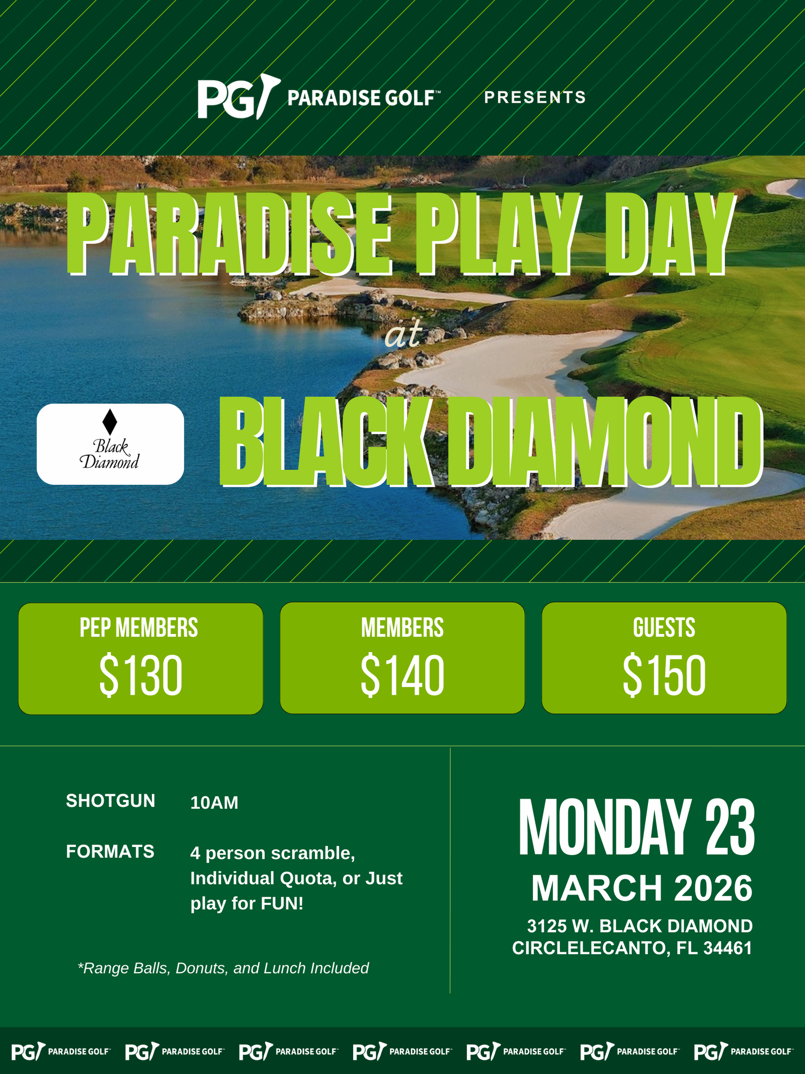 Black Diamond Quarry Play Day Mon Mar 23, 2026