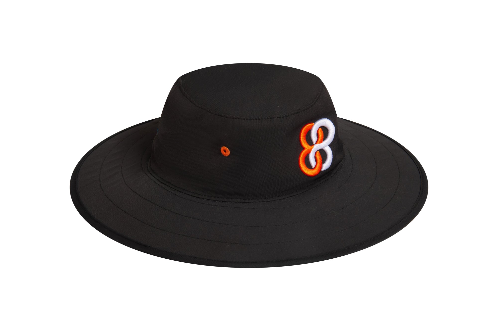 Black hat with a logo on a white background sells at Paradise Golf