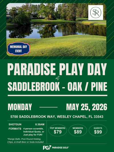 May 25 Play Day at Saddlebrook