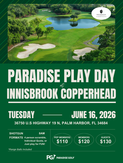June 16 Play Day at Innisbrook Copperhead