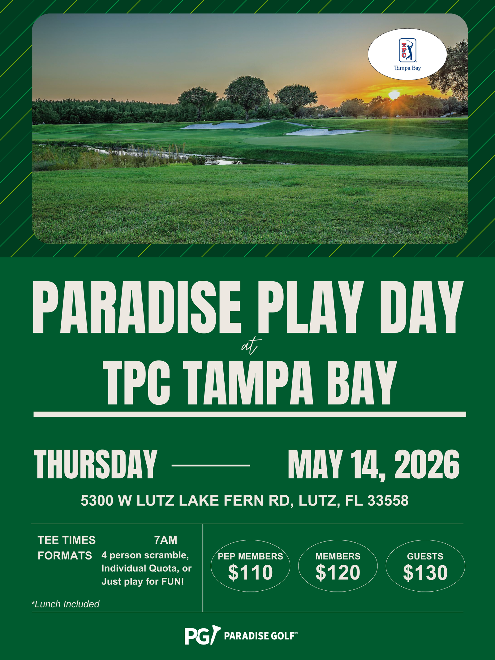 May 14 Play Day at TPC Tampa Bay