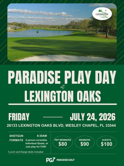 July 24 Play Day at Lexington Oaks