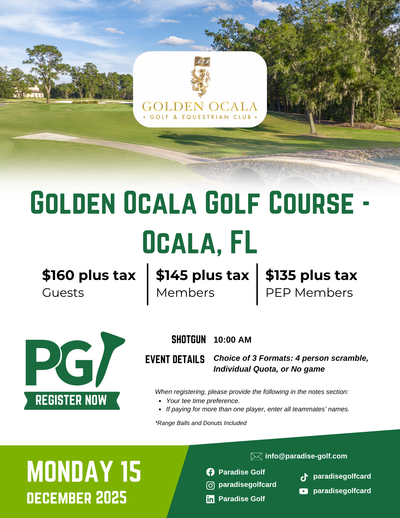 Golden Ocala Play Day