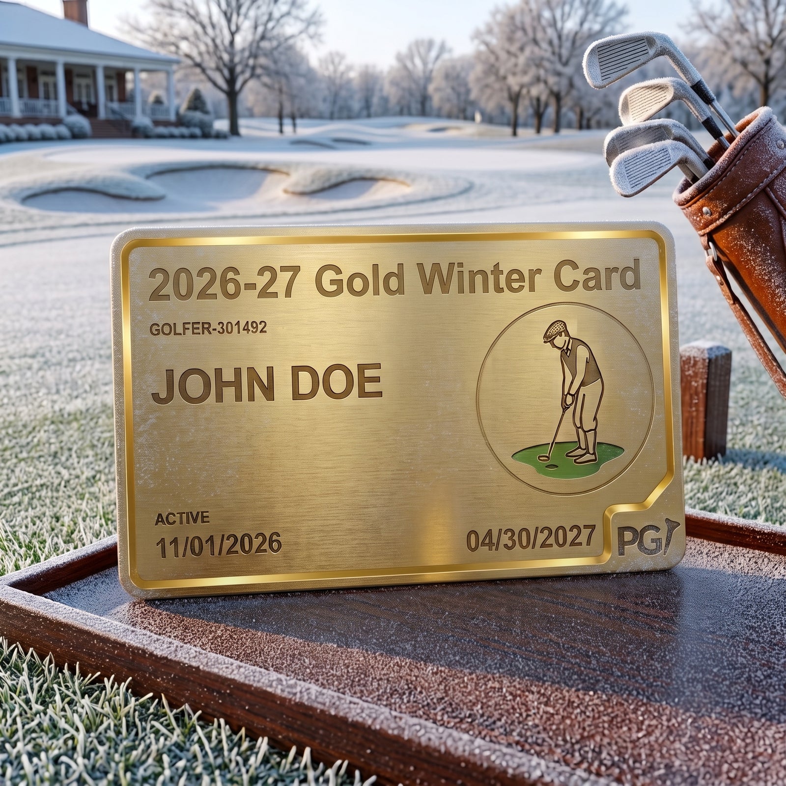 2026-27 Gold Winter Card