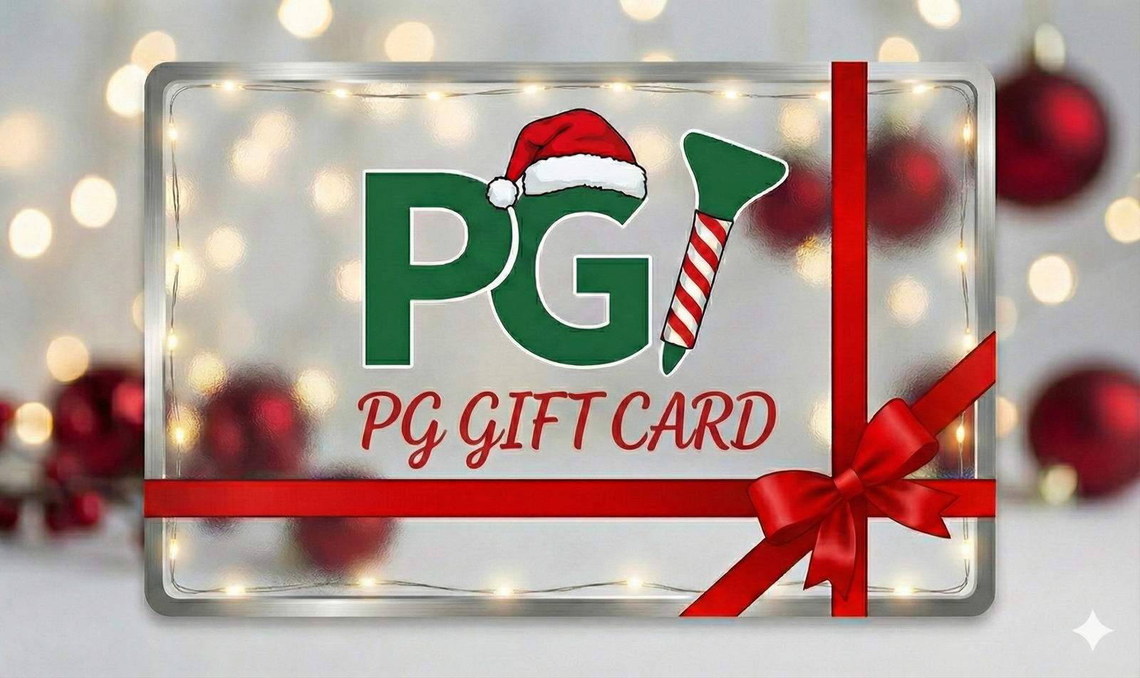 Paradise Golf Holiday Gift Card