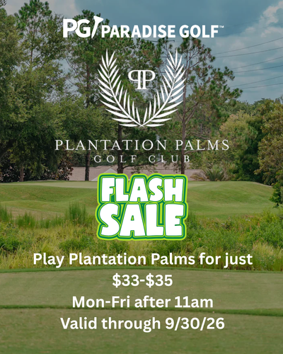 Round of Golf at Plantation Palms