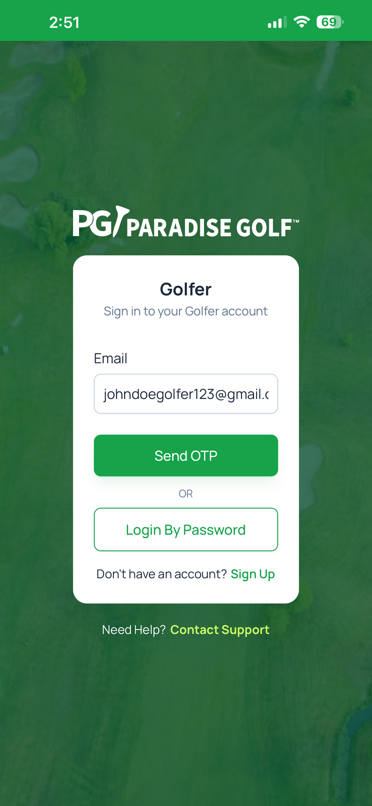 Enter Your Email