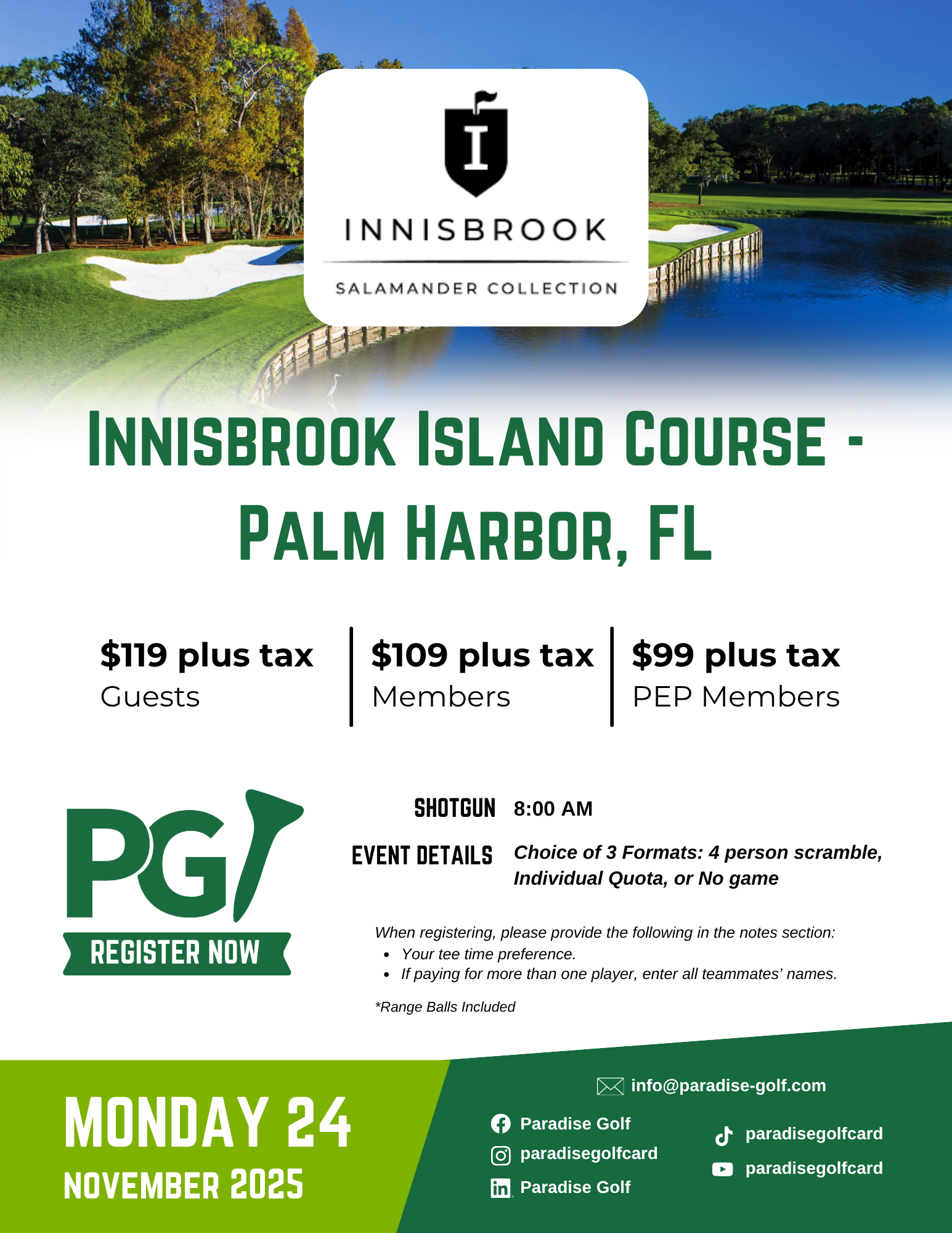 Innisbrook Island Play Day