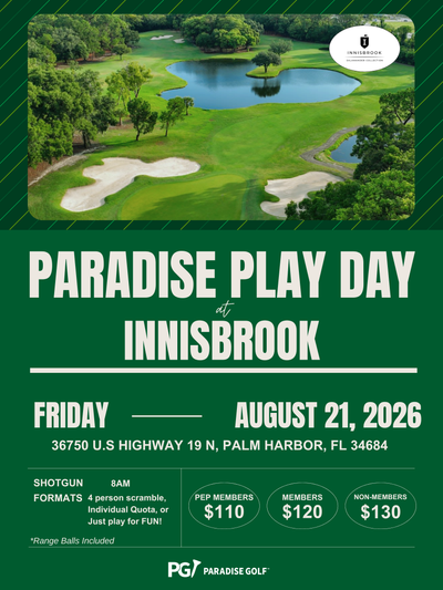 August 21 Play Day at Innisbrook (Copperhead)