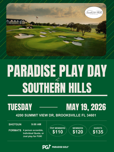 May 19 Play Day at Southern Hills