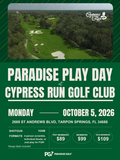 October 5 Play Day at Cypress Run