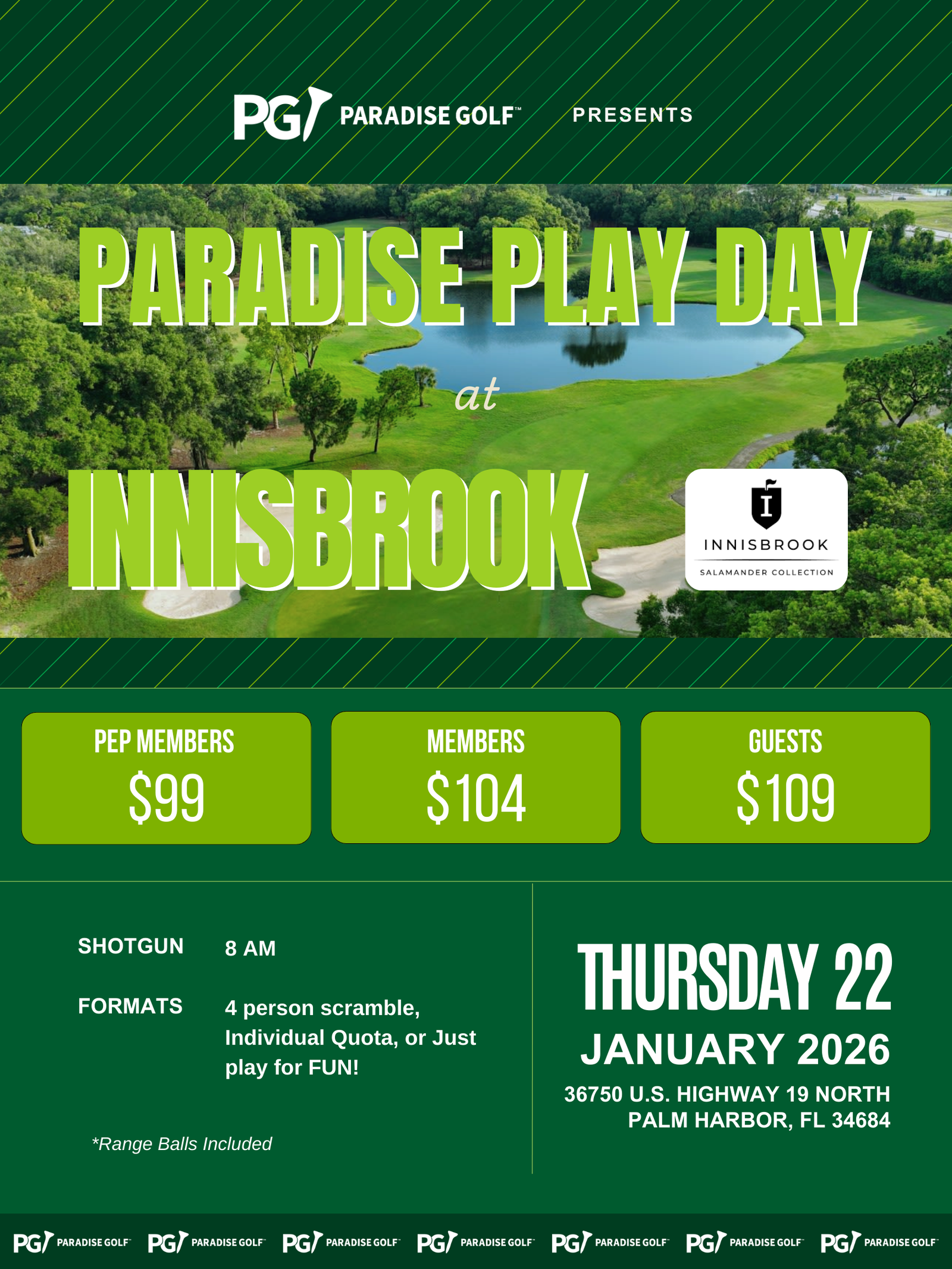 Innisbrook South Play Day Thursday, January 22, 2026