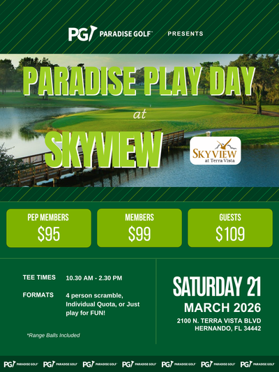 Skyview G&CC Play Day Sat, Mar 21 2026